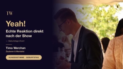 Testimonial Geburtstag